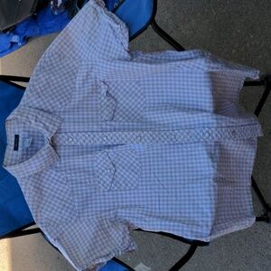 Men's large old navy snap button short sleeve